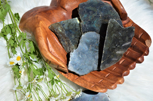 Labradorite Freeform - One Side Polished