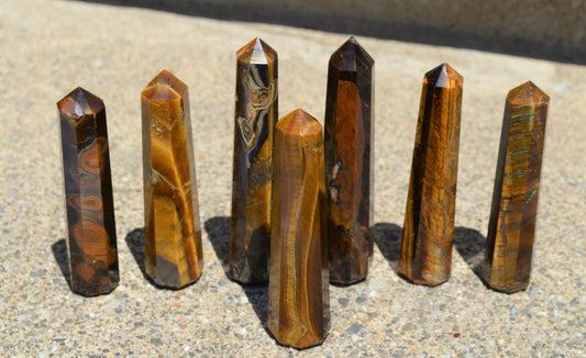 Tiger Eye Tower - Large