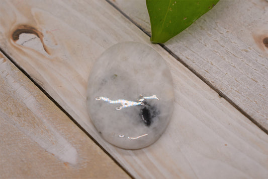 Rainbow Moonstone Cabochons - Large Oval