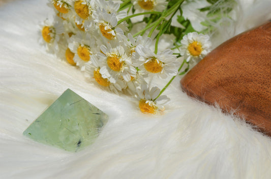 Prehnite Pyramids - Small