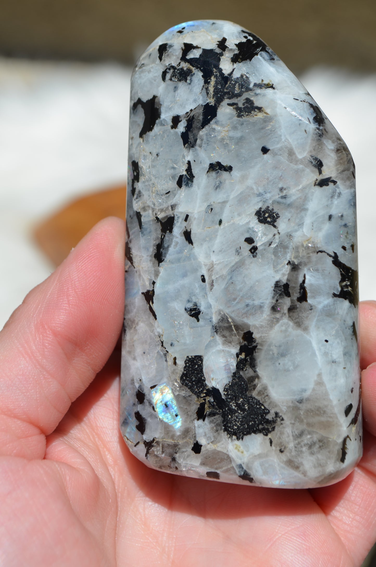 Rainbow Moonstone Free Form - #2