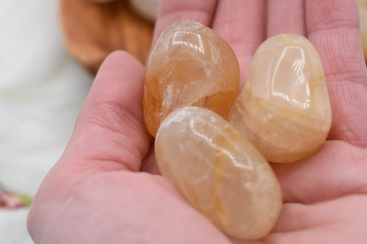 Golden Healer Tumbled Stones