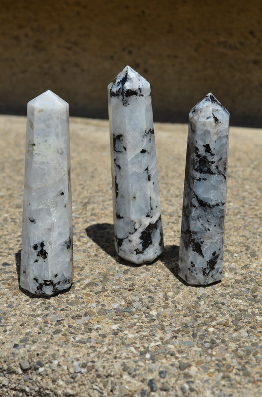 Rainbow Moonstone Tower - Large