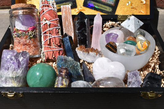 Eye of Providence Painted Prefilled Crystal Box