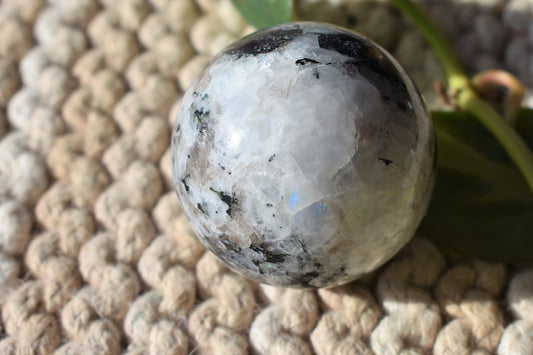 Rainbow Moonstone Sphere