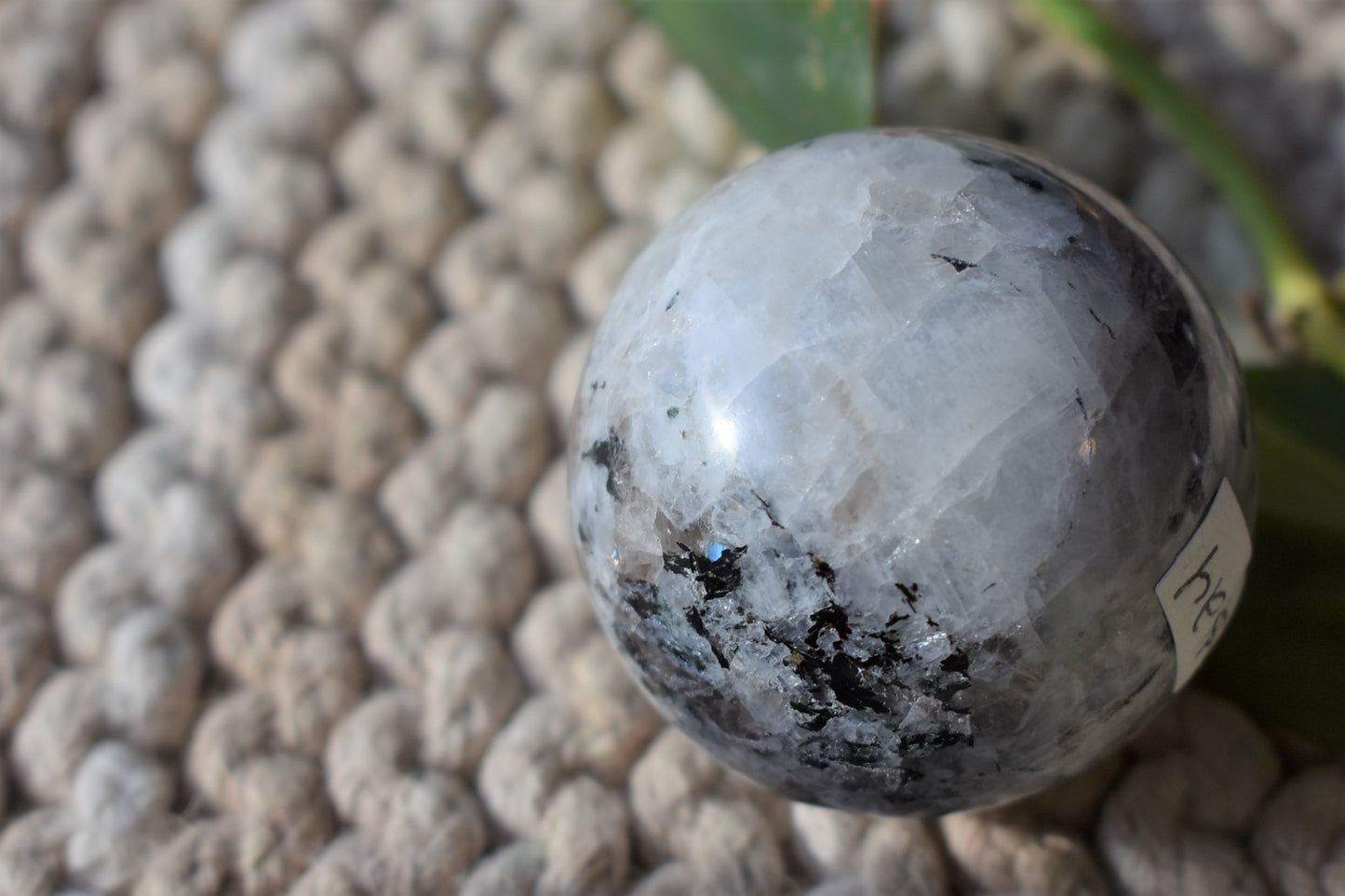 Rainbow Moonstone Sphere