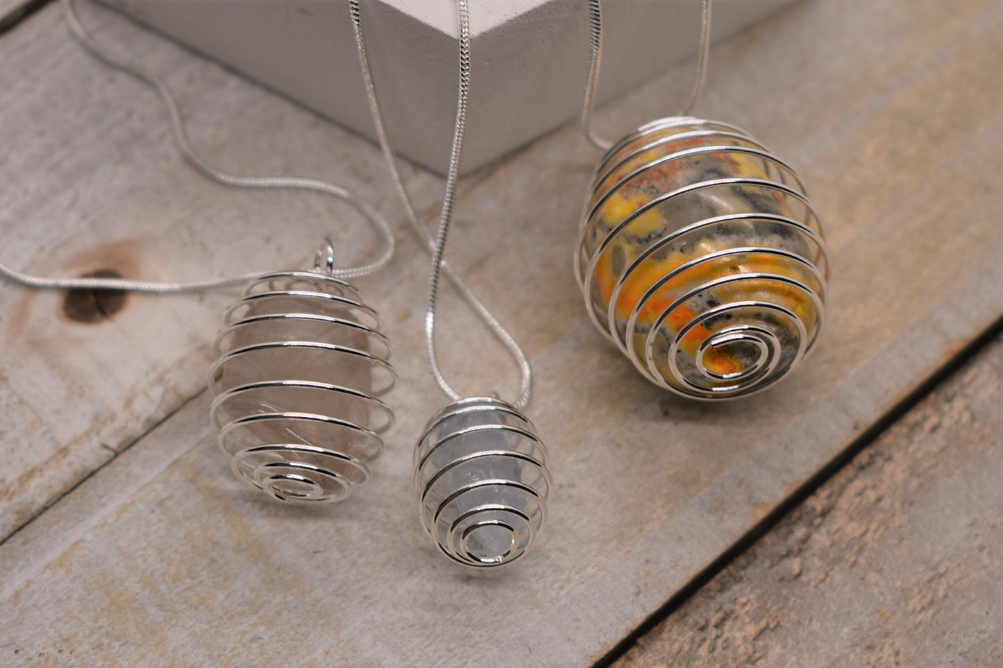 Crystal Cage Necklace
