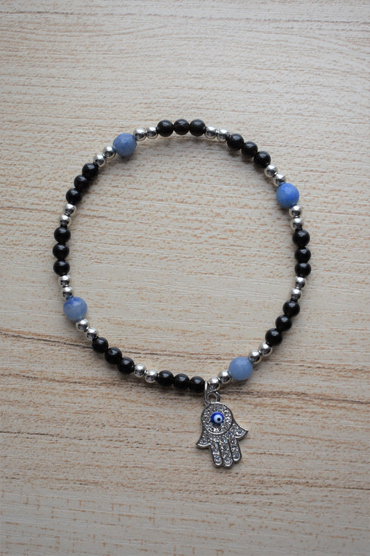 Hamsa Hand Bracelet for Protection