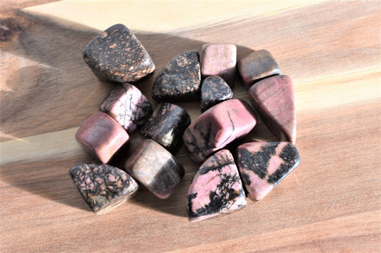 Rhodonite Tumbled Stones (one per order)