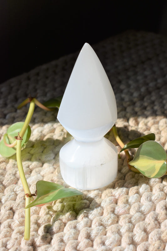Selenite Polished Tower (one per order)