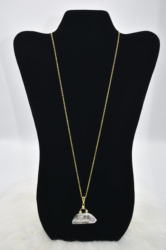 Quartz Crystal Necklace