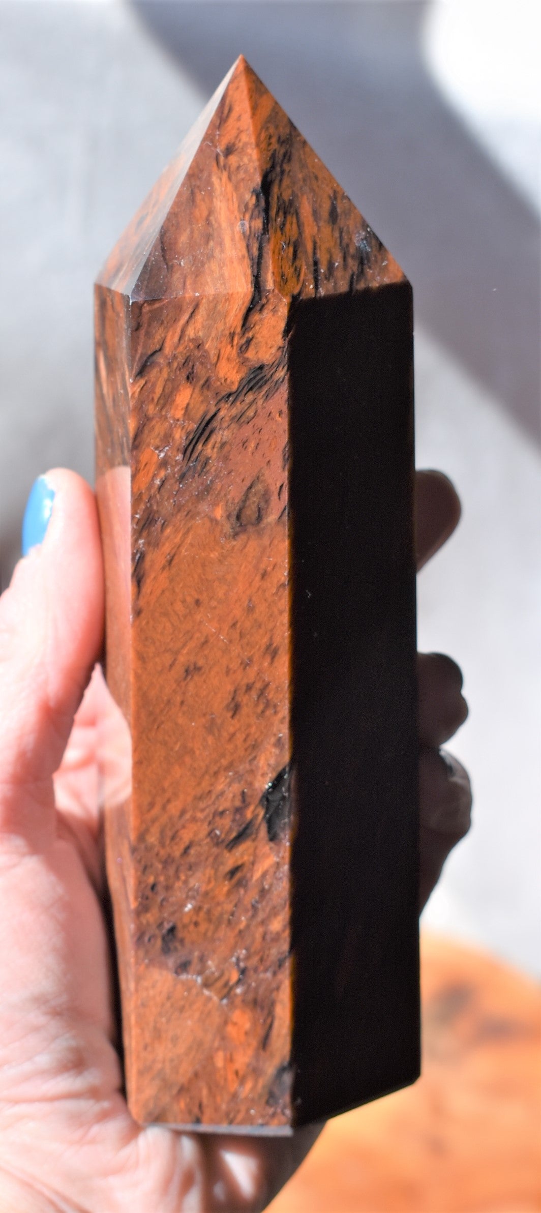 Mahogany Obsidian Large Tower - #2