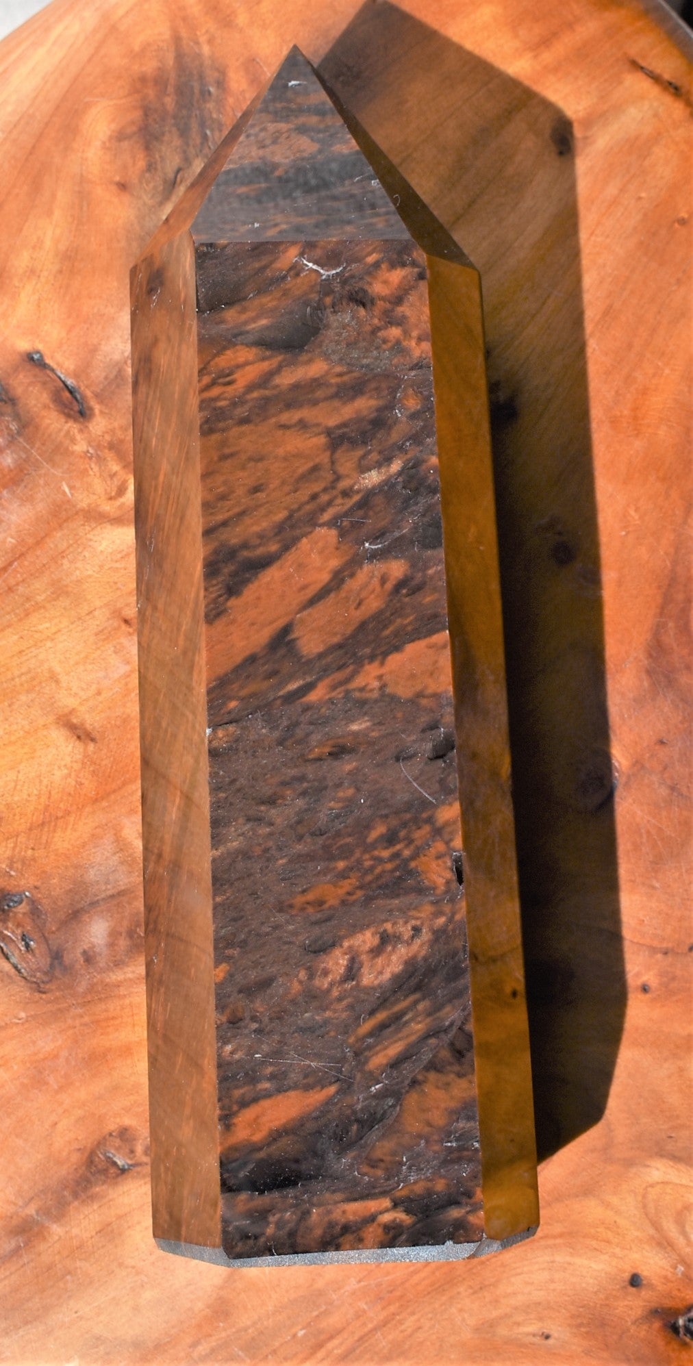 Mahogany Obsidian Large Tower - #5