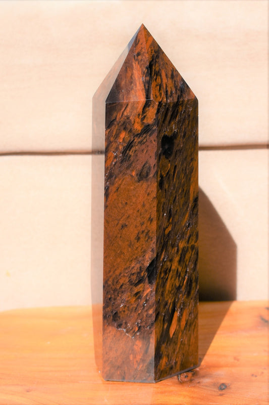 Mahogany Obsidian Large Tower - #3