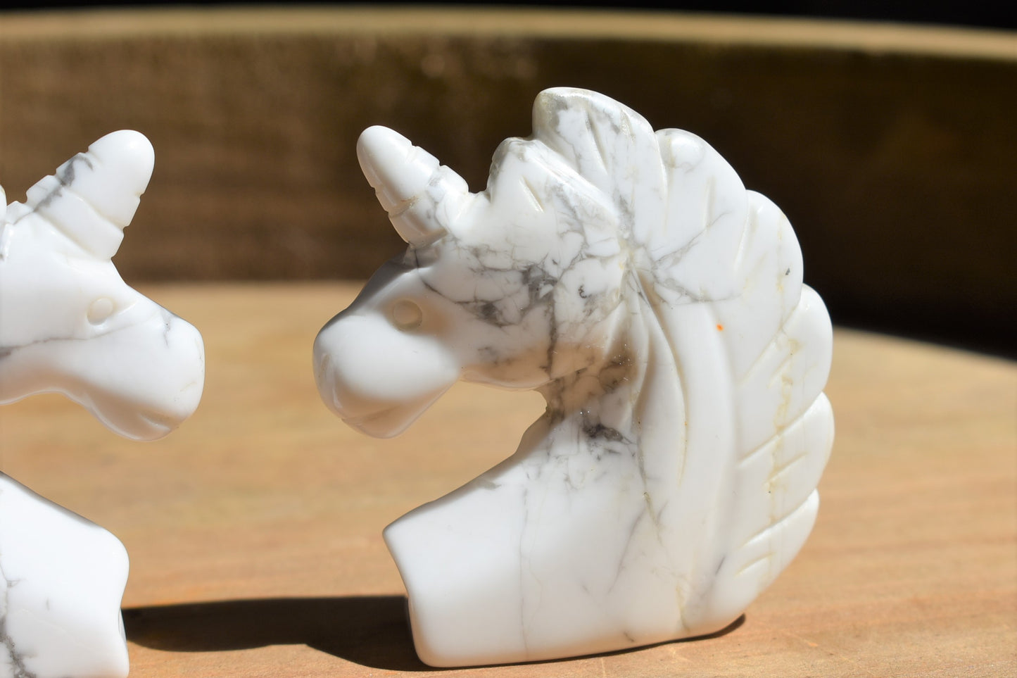 Howlite Unicorn