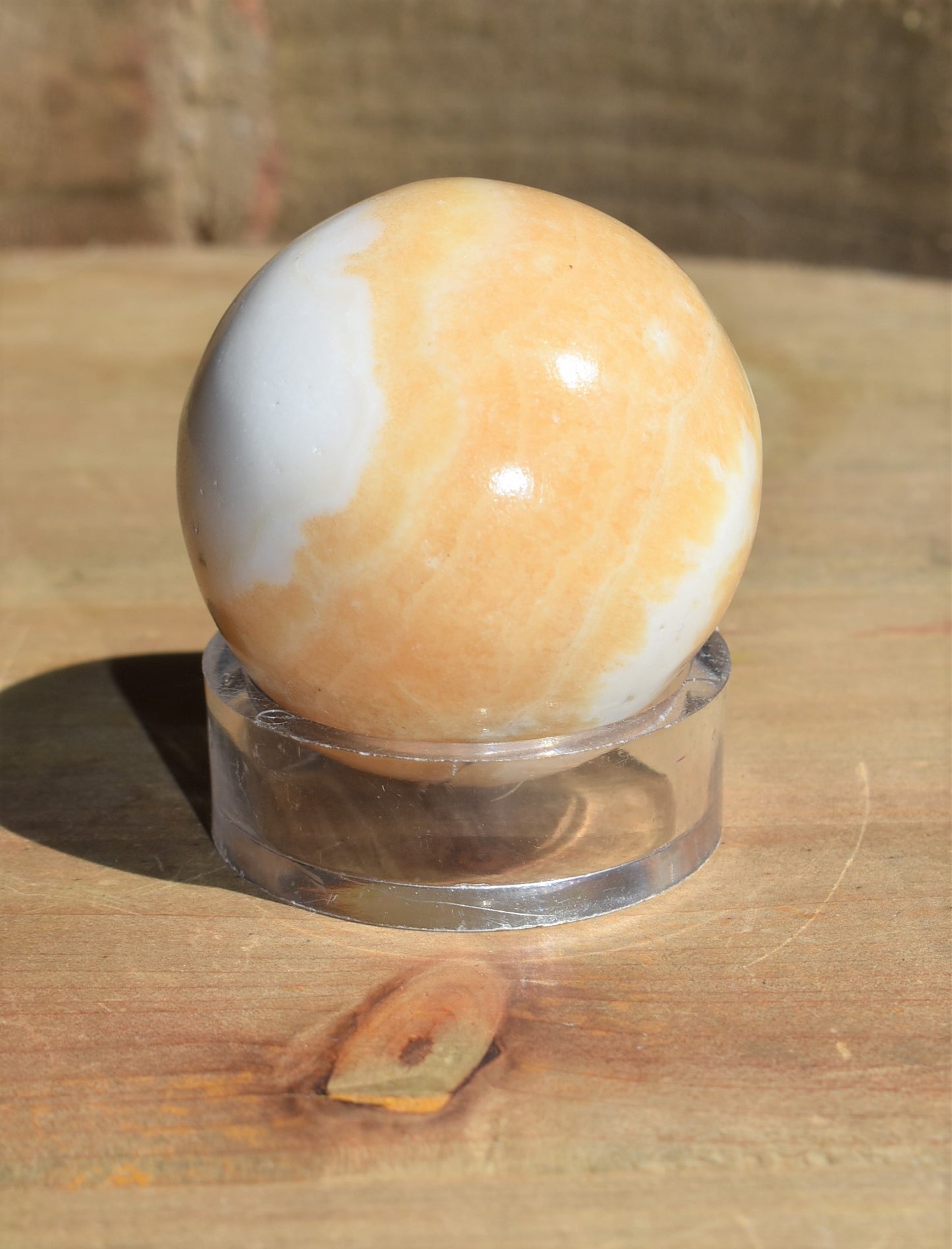 Yellow Calcite Sphere
