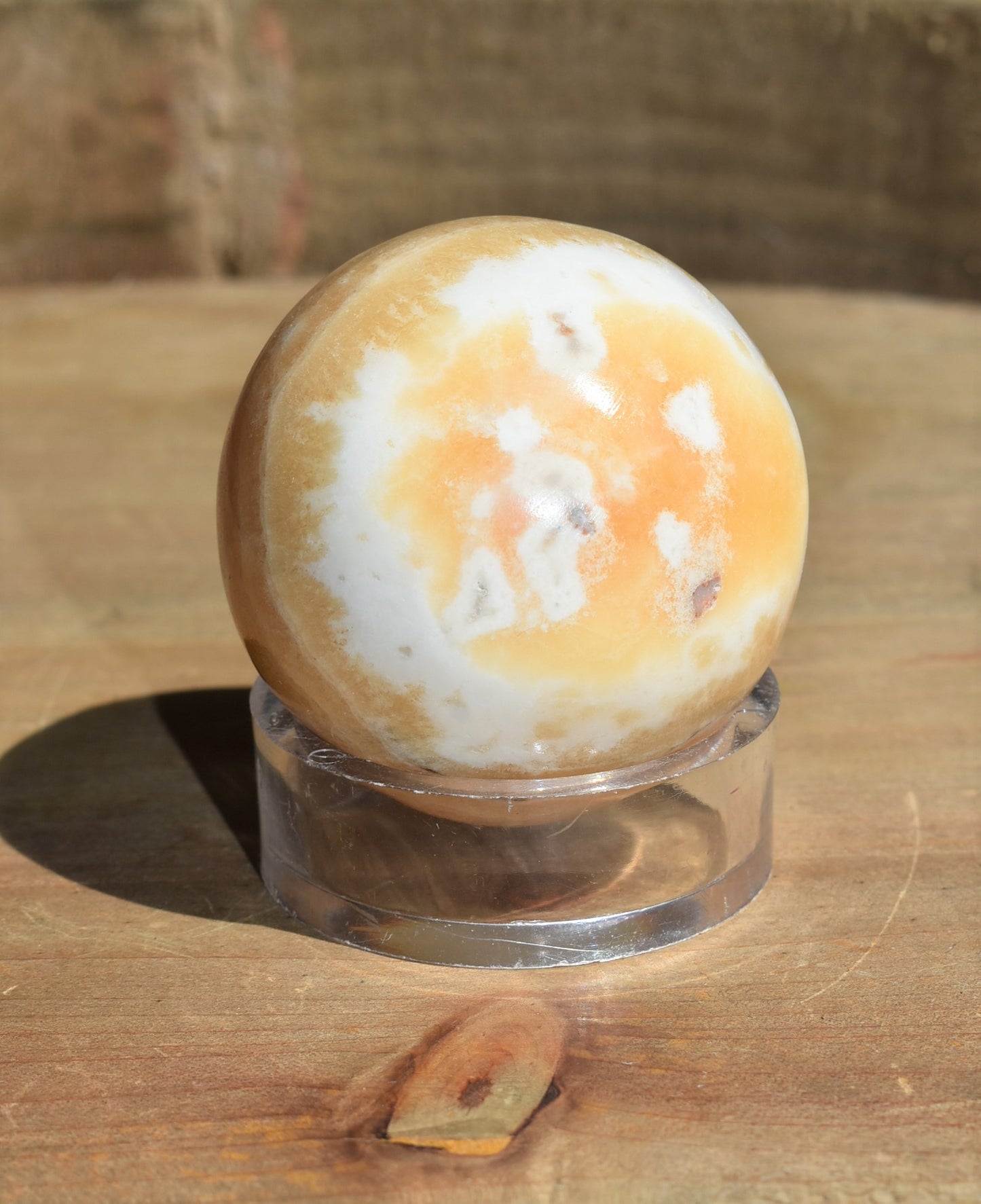 Yellow Calcite Sphere
