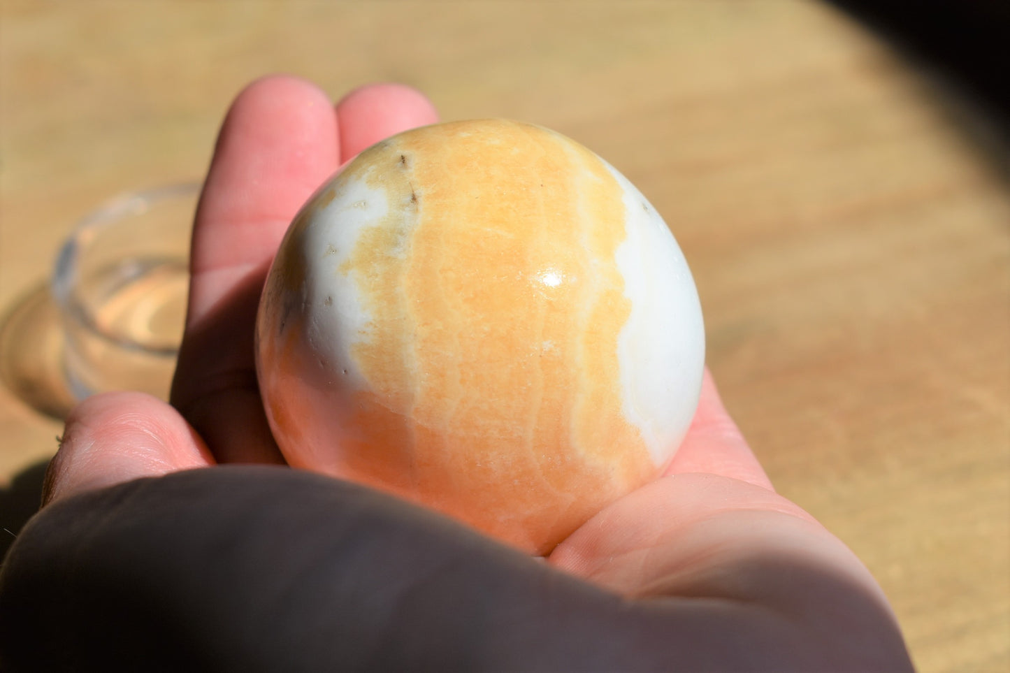 Yellow Calcite Sphere