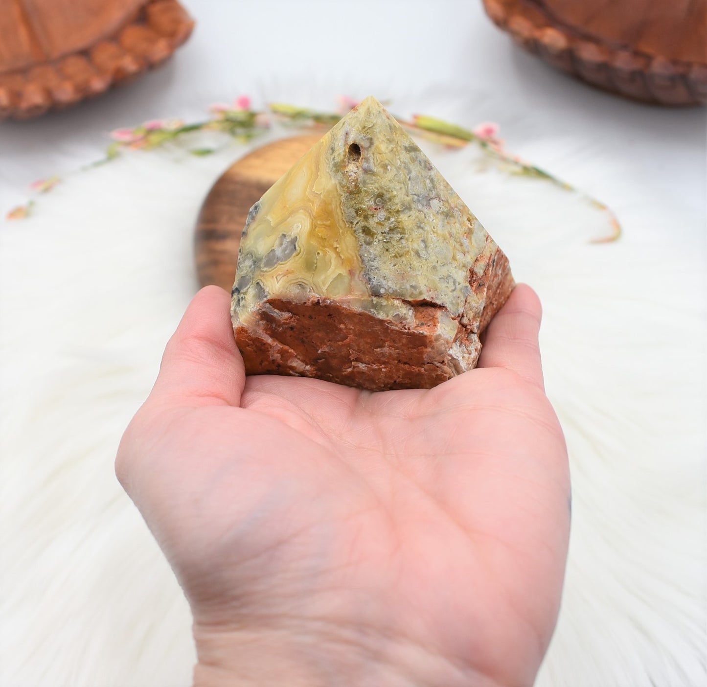 Crazy Lace Agate Top Polish - #1