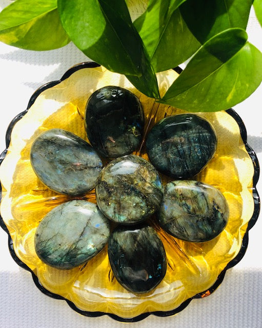 Labradorite Palm Stones