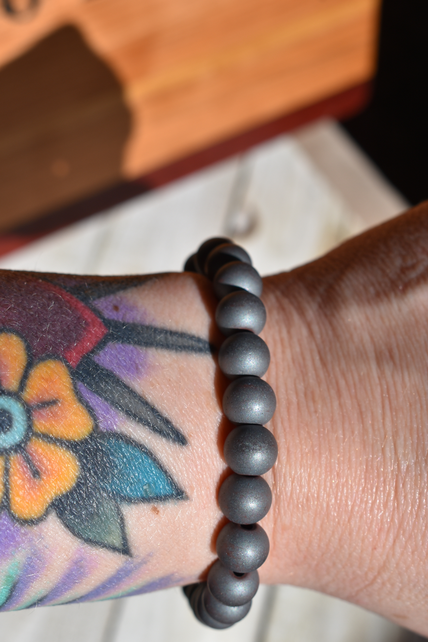 Hematite Bracelet - Matte