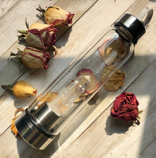 Quartz Crystal Water Bottle