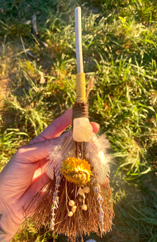 Handmade Witch Broom