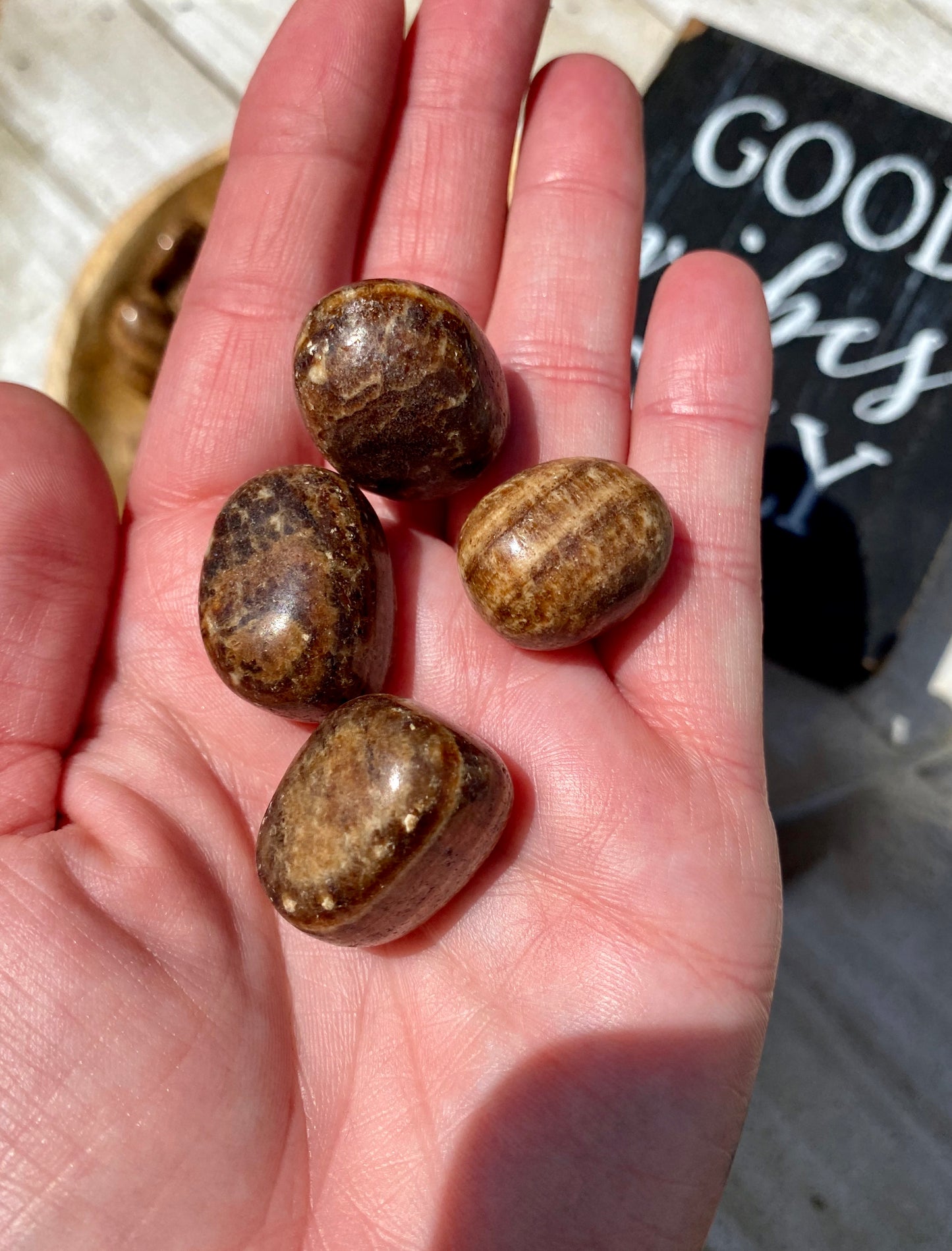 Aragonite Tumbled Stone