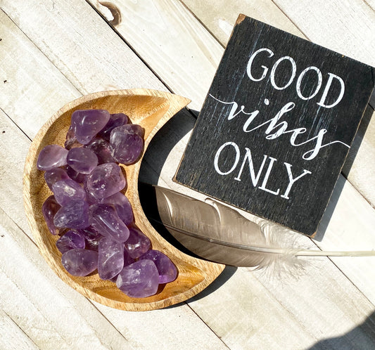 Amethyst Polished Stones (3 stones per order)