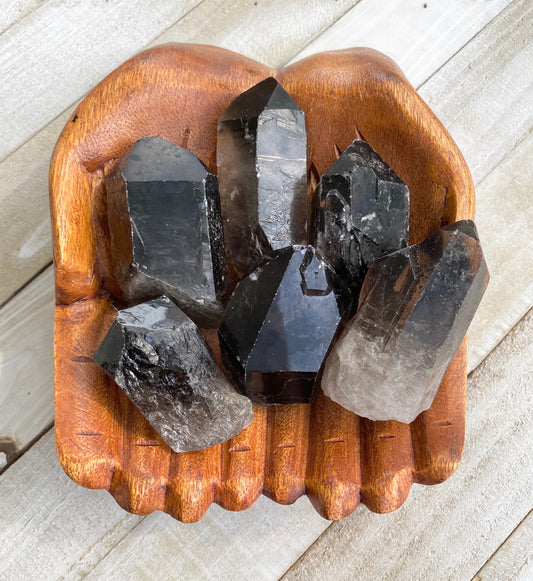 Smoky Quartz Points