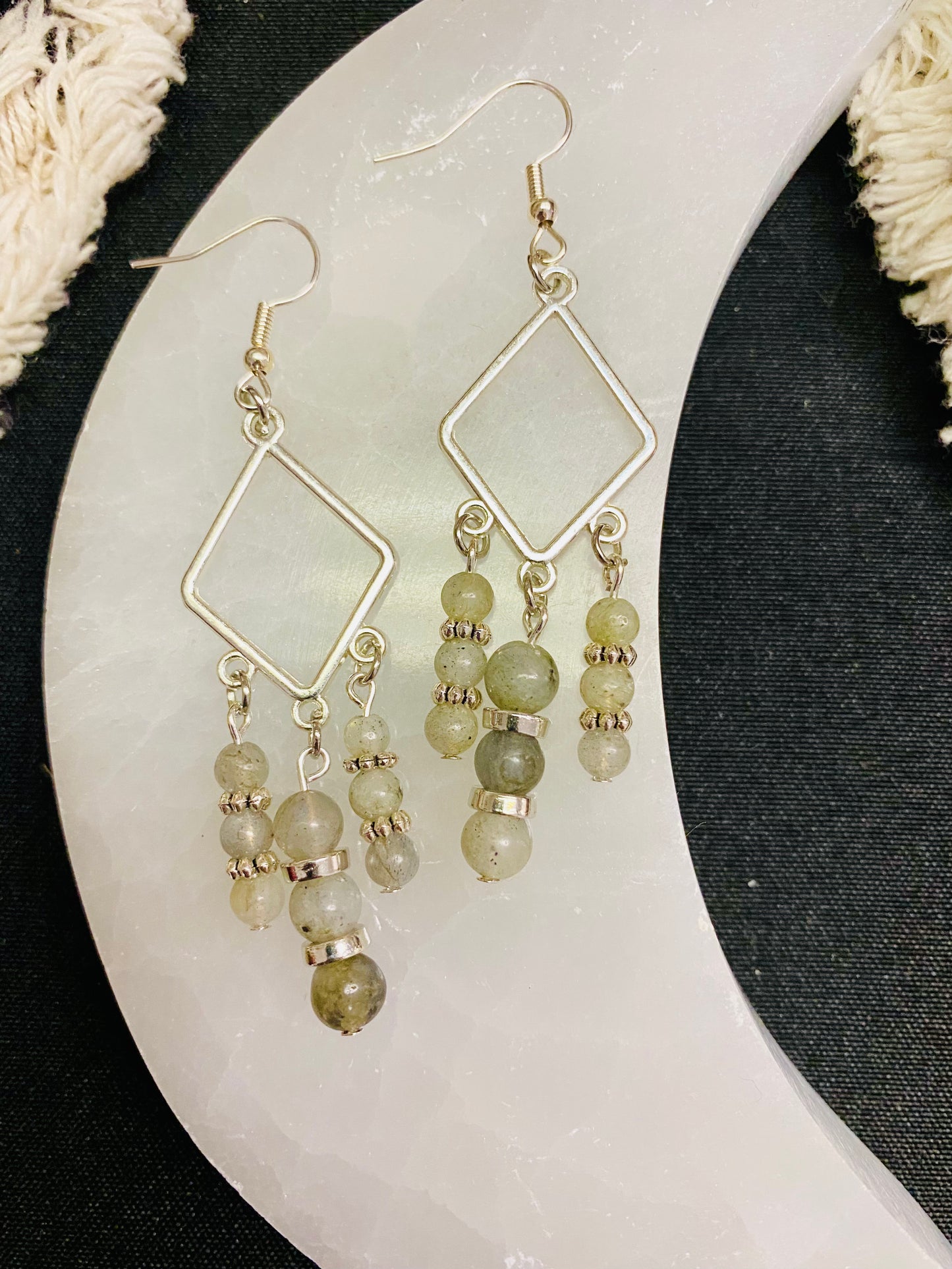 Labradorite Earrings