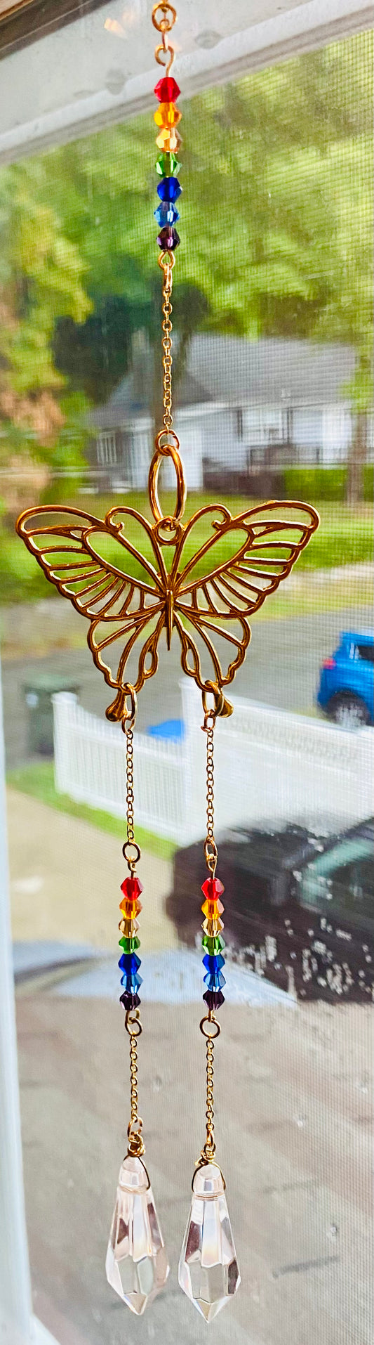Handmade Butterfly Sun Catcher