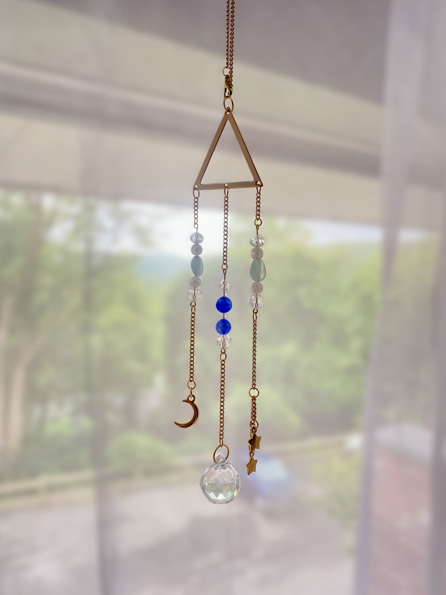 Moon and Stars Sun Catcher