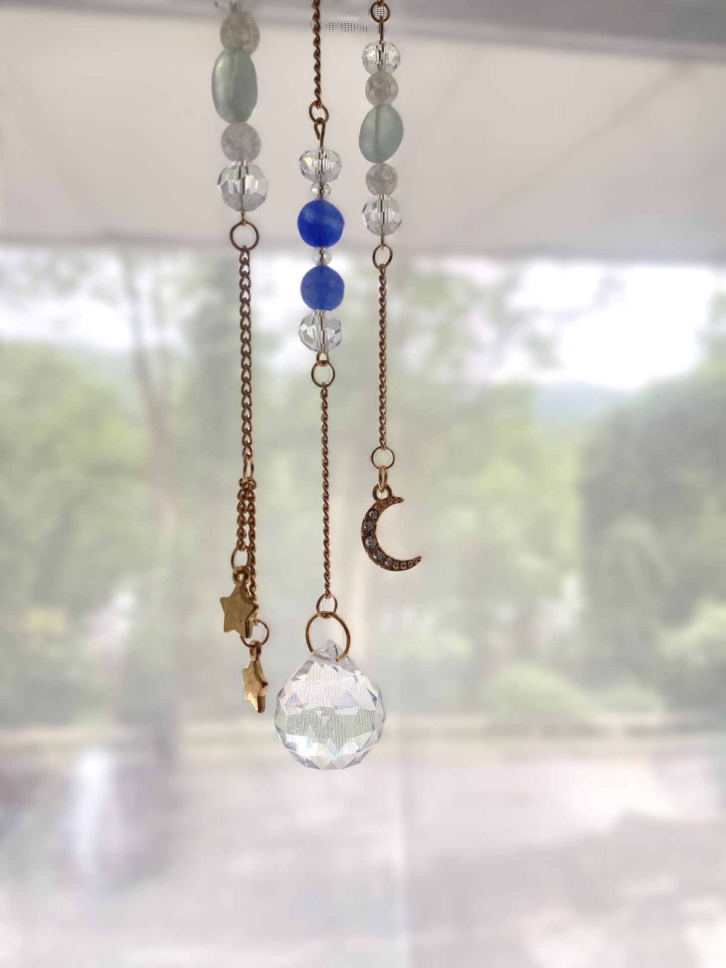 Moon and Stars Sun Catcher