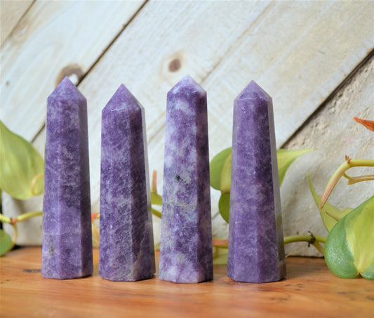 Lepidolite Tower - Small (one per order)