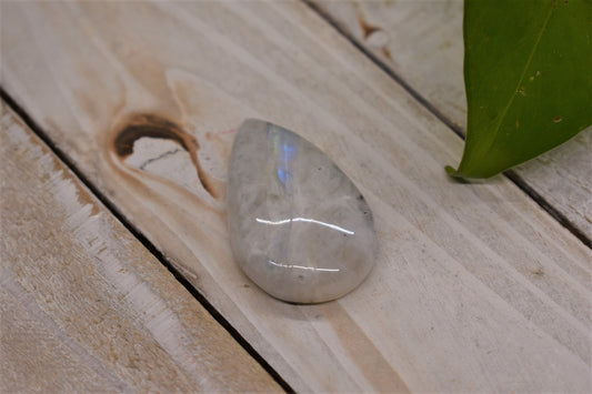 Rainbow Moonstone Cabochon - Tear Drop