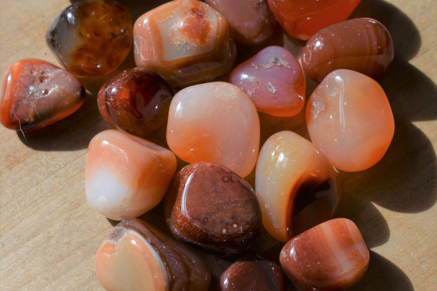 Carnelian - Tumbled Stone (one per order)