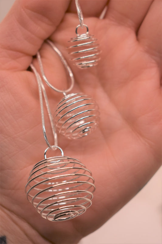 Crystal Cage Necklace