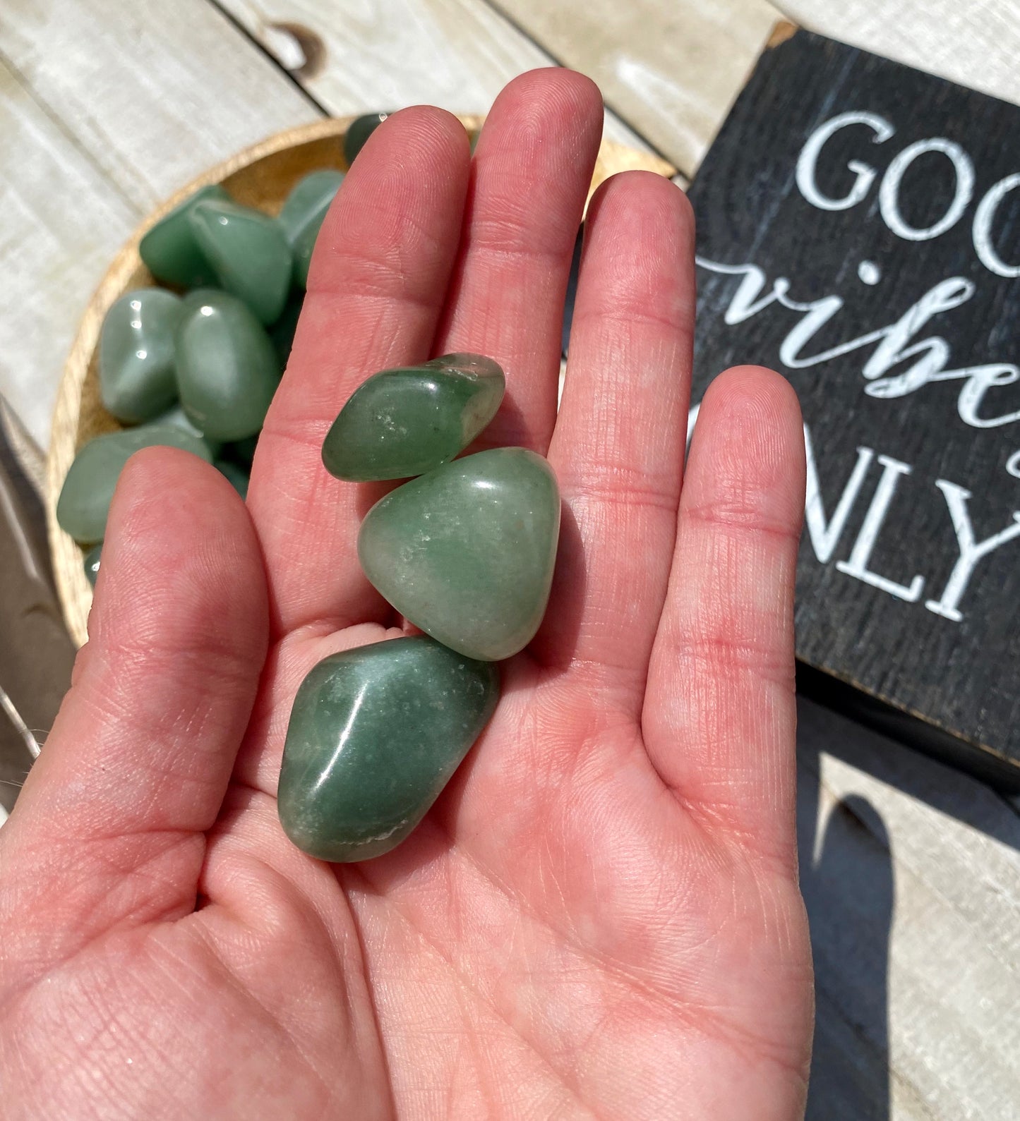 Green Aventurine (3 stones per order)