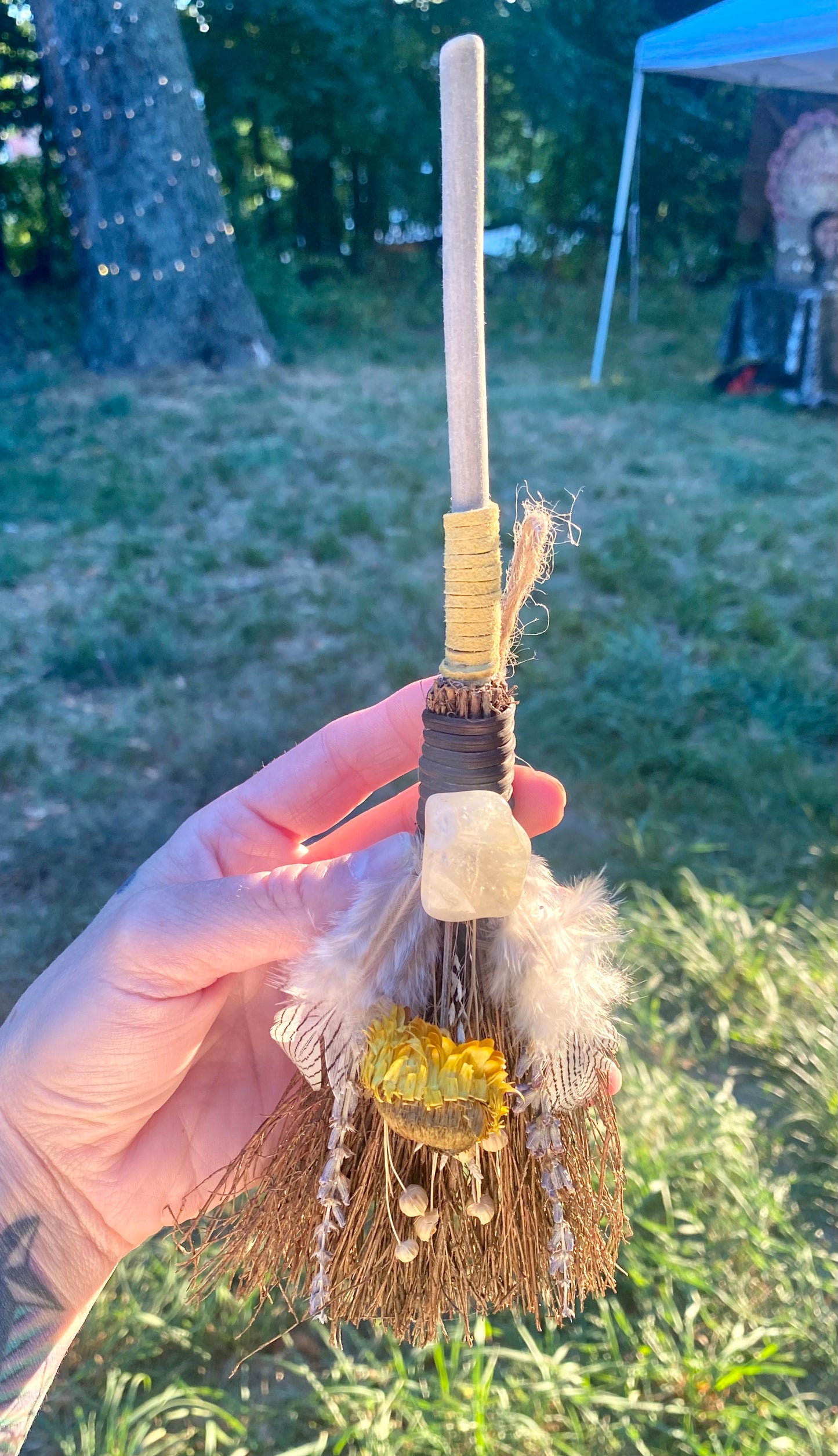 Handmade Witch Broom