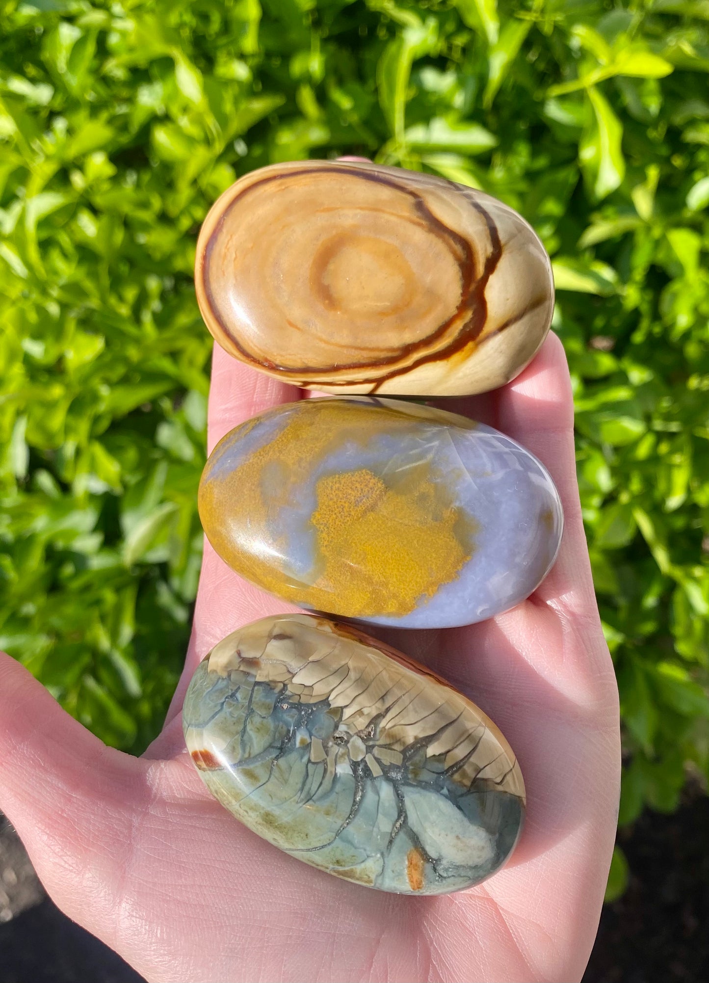 Polychrome Jasper Polished Stones - Small
