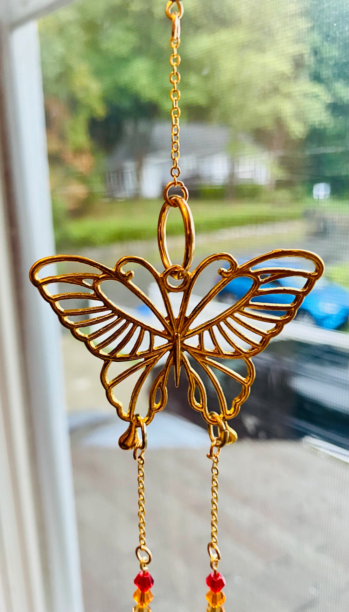 Handmade Butterfly Sun Catcher